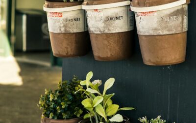 Hergebruik van materiaal in een duurzame tuin